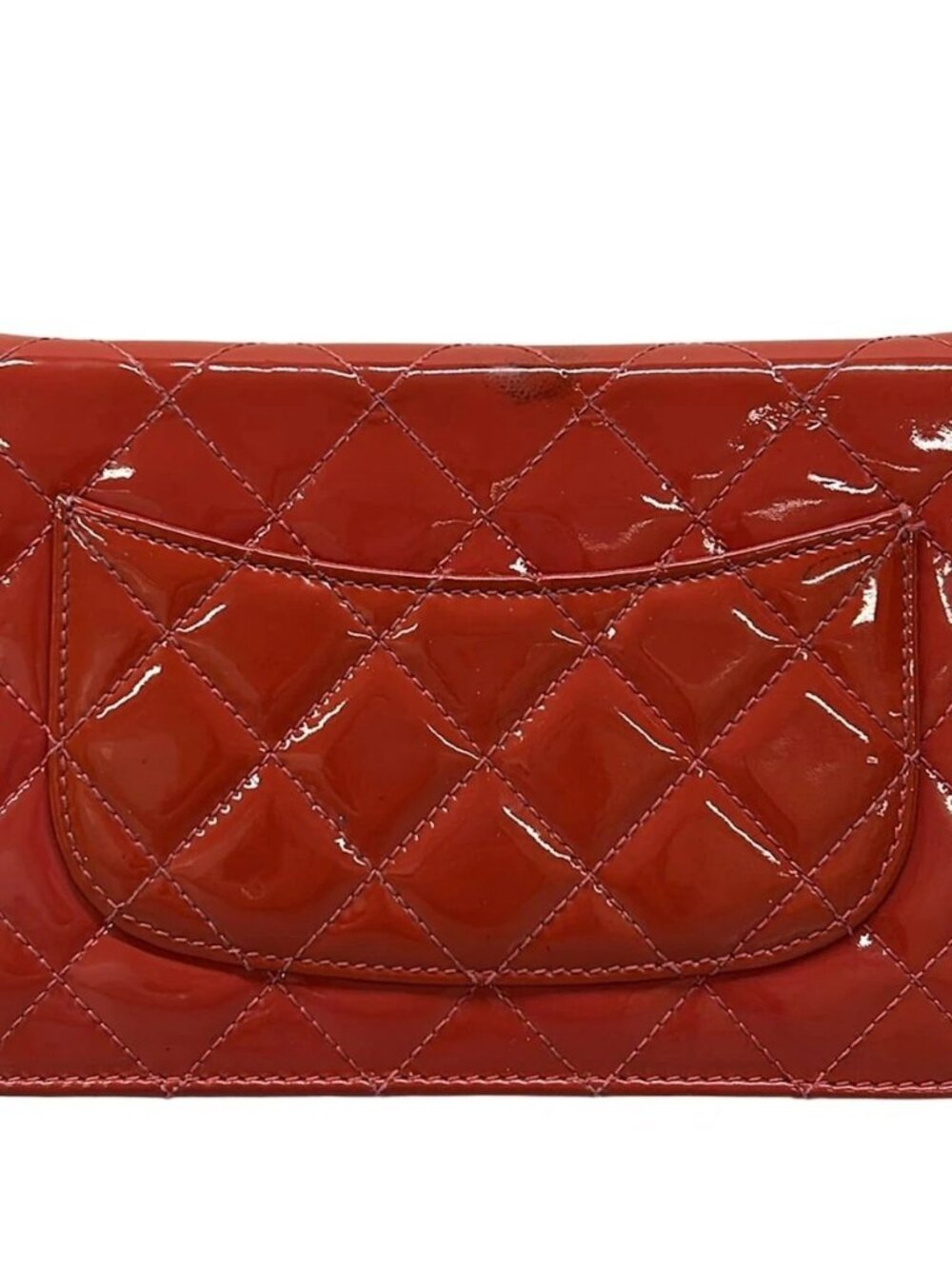 CHANEL Matelasse Pink Patent Leather Other Style Wallet - Picture 2 of 14